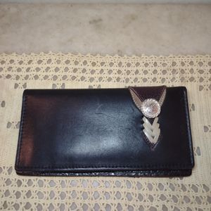 Texas leather manufacturing wallet